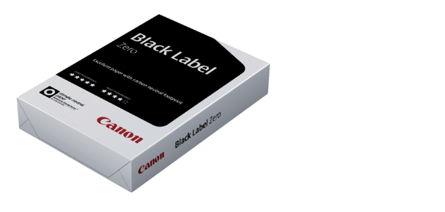 Papier copieur Canon Black Label Zero A4 80g blanc 500 feuilles