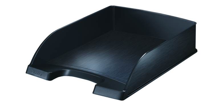 Leitz Style Black Letter Tray