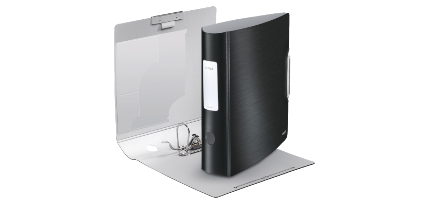 Leitz Ordner Active Style rug van 7,5 cm, satijnzwart