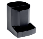 Exacompta EcoBlack Mini-OCTO Recycled Pen Pot - Black