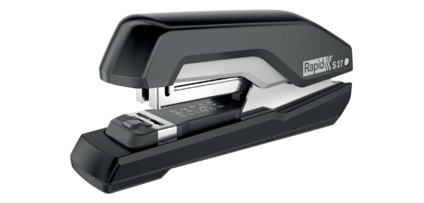 Agrafeuse Rapid S27 demi-bande 30 feuilles noir