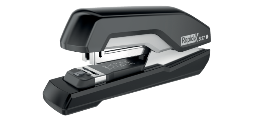 Agrafeuse Rapid S27 demi-bande 30 feuilles noir