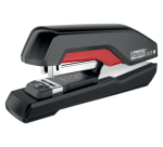 Bureaunietmachine Rapid Supreme half-strip s27 30 vel zwart/rood