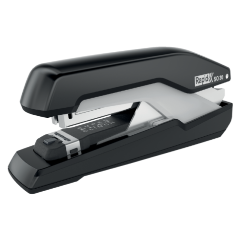 Agrafeuse Rapid S30 Bande complète 30 feuilles 24/6 noir/gris