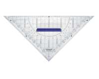 Staedtler Geometric Set Square 568 220mm transparent