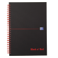 Cahier Oxford Black n’ Red A5 70fls carreaux 5mm assorti