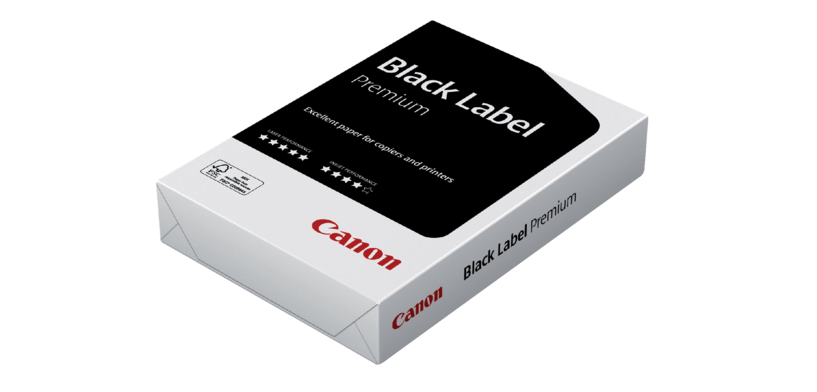 Papier copieur Canon Black Label Premium A4 80g blanc 500 feuilles