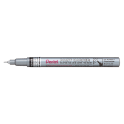 Marqueur Pentel MFP10 ogive 0,7mm Argent