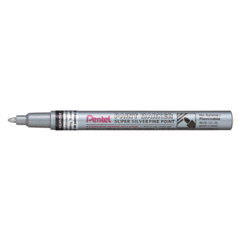 Marqueur Pentel MSP10 ogive 1,5mm argent