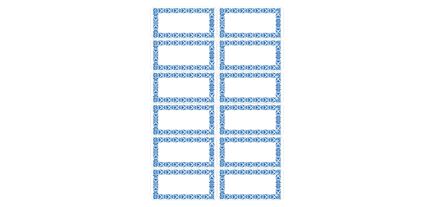 Etiquette de cuisine HERMA 3742 neutre