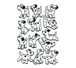 Etiquette HERMA 6661 Dalmatiens