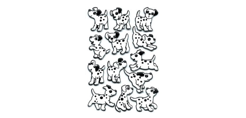 Etiquette HERMA 6661 Dalmatiens