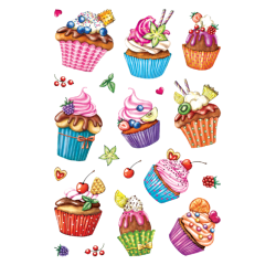 Etiquette HERMA 3387 Cupcakes