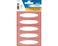 HERMA Küchenetikett 3639 Vichy-Karo Rot