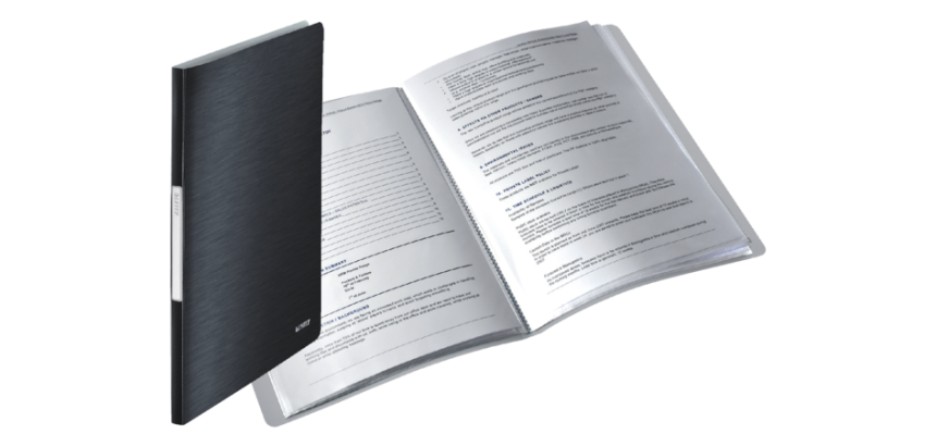 Style Document Protector, A4 format, PP, arctic