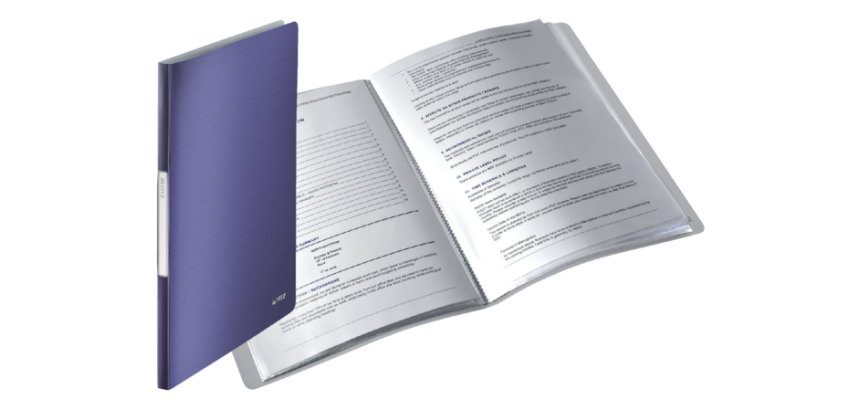 Showmap Style, A4-formaat