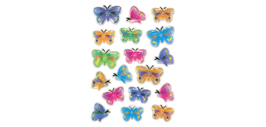 Etiquette HERMA 5251 Papillons 3D