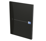 Oxford Notebook Smart Black & Original Blue ft 21 x 29,7 cm (A4), uni, noir
