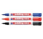 Feutre edding 404 ogive 0,75mm bleu