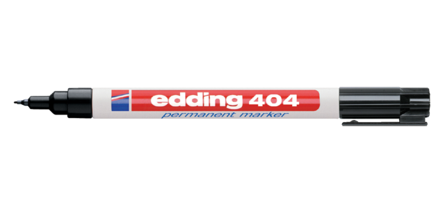 Feutre edding 404 ogive 0,75mm noir