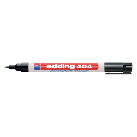 Viltstift edding 404 rond 0.75mm zwart