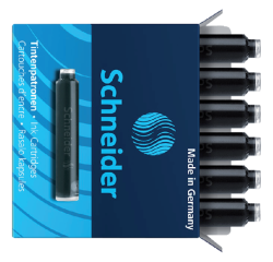 Cartouche d’encre Schneider DIN noir boîte 6 pièces