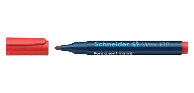 Schneider Maxx 130 bullet tip marker 1-3mm red
