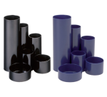 Organiseur MAULtubo 6 compartiments Ø150x125mm bleu