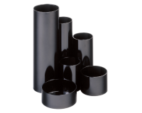 Organiseur MAULtubo noir 6 compartiments Ø150x125mm noir