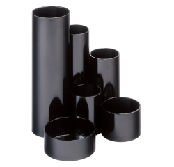 Pennenkoker MAUL Tubo zwart 6-vaks Ø150x125mm