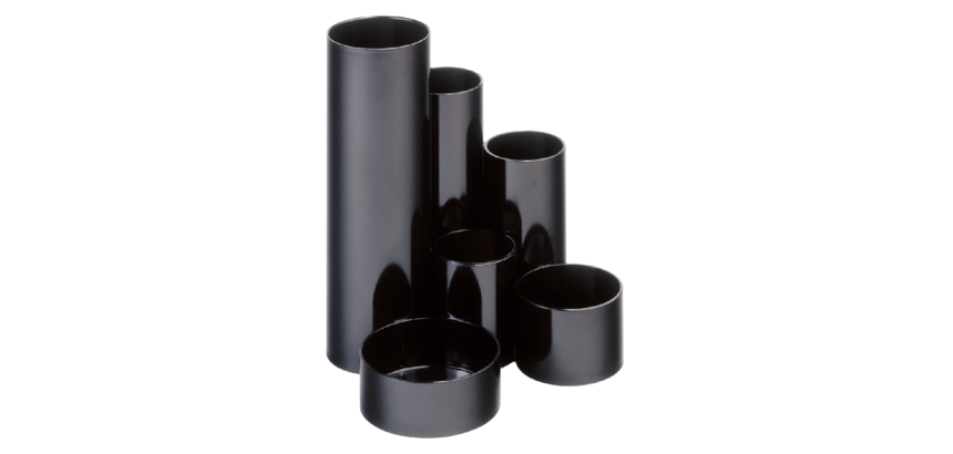 Organiseur MAULtubo noir 6 compartiments Ø150x125mm noir