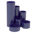 Organiseur MAULtubo 6 compartiments Ø150x125mm bleu