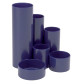 Organiseur MAULtubo 6 compartiments Ø150x125mm bleu