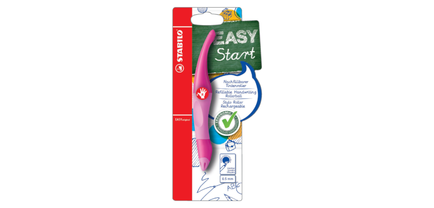 Roller STABILO EASYoriginal droitier rose clair/rose foncé