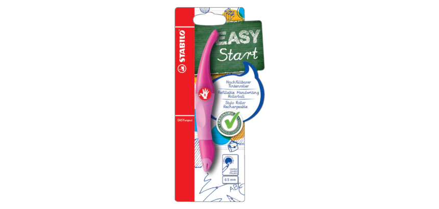Roller STABILO EASYoriginal droitier rose clair/rose foncé
