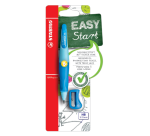 STABILO EASYergo Druckbleistift 3,15mm HB für Linkshänder hellblau/dunkelblau + Anspitzer Blister