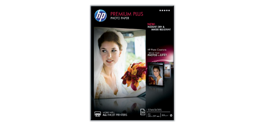 Inkjetpapier HP CR673A A4 semi glossy 300gr 20 vel