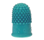 Doigtier de comptage Ø15mm vert 20 pièces