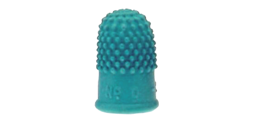 Doigtier de comptage Ø15mm vert 20 pièces