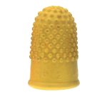 Doigtier de comptage Ø19mm jaune 20 pièces