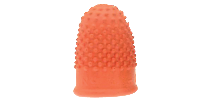 Doigtier de comptage Ø22mm rose saumon 20 pièces