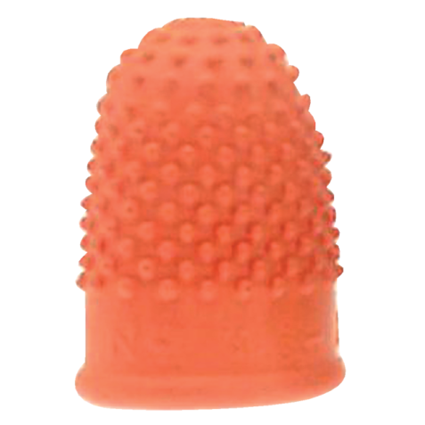 Doigtier de comptage Ø22mm rose saumon 20 pièces