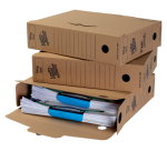 Loeff's boîtes à archives Box Filing 345x250x80 mm, emballage de 50 pièces