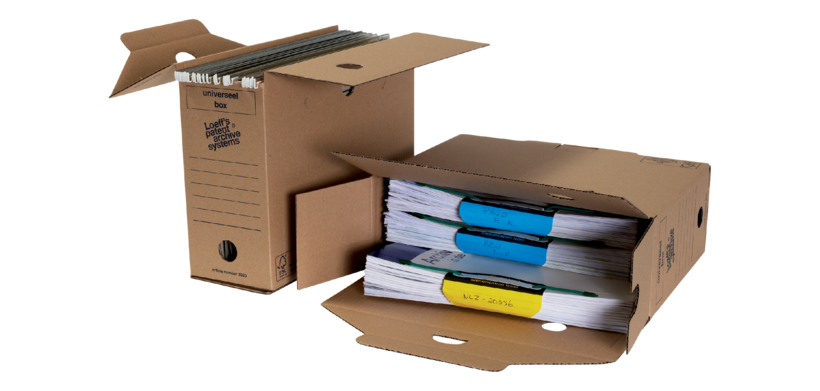 Loeff's boîte à archives Universel Box, paquet de 25 pièces