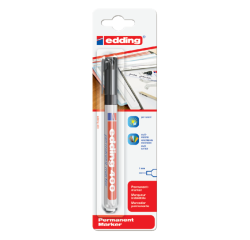 Marqueur edding 400 ogive 1mm noir blister 1 pièce