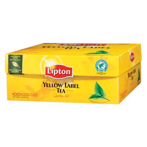 Lipton Yellow Label sans enveloppe 100x 1,5g