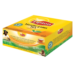Thee Lipton yellow label met envelop 100x1.5gr