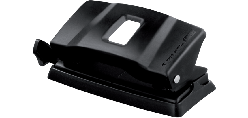 Maped Essentials perforateur, 2 trous, 10 à 12 feuilles, noir