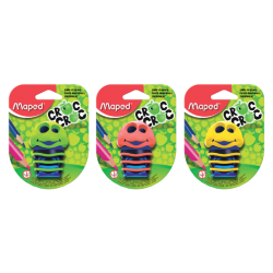 Taille-crayon Maped Croc Croc Bug 2 trous assorti