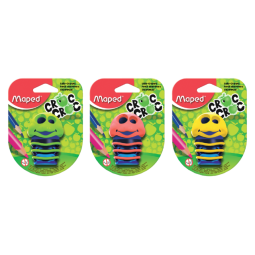 Taille-crayon Maped Croc Croc Bug 2 trous assorti